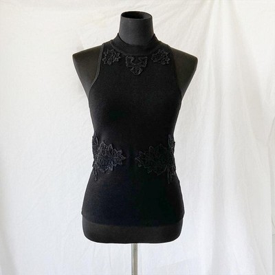 Johnathan Simkhai stretchiges Top & Rock mit Spitzendetail