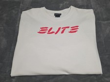 NEW Burton 1987 Elite Crew Pullover L/S Fleece Stout White Sweatshirt SZ XL