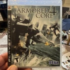 New ListingSEGA Armored Core 4 Sony PlayStation 3 Action & Adventure Manual Included T