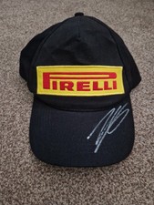 Isack Hadjar Signed Pirelli Formula 1 Cap, F1 (2) *PHOTO PROOF + COA*