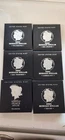 2021 Morgan & Peace Dollar 6 Coin Set w/ OGP & COAs Pristine Set-FREE SHIPPING!!