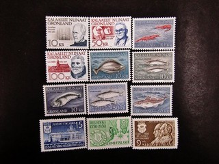 Estampilla nystamps Groenlandia/Dinamarca como nueva OG NH L3y2002