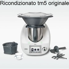 BIMBY TM5 VORWERK LAME NUOVE ACCESSORI CESTELLO 24 MESI GARANZIA TM 5 ROBOT