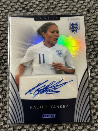 Panini England Lionesses Eternity 2024 2025 Rachel Yankey Legend Autograph Card