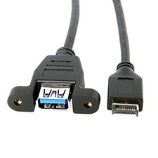 USB 3.1 Front Panel Header To USB 3.0 TypeA Female Extension Cable 50cm
