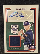 2022 USA Stars & Stripes Dylan Cupp and Signatures Jersey Auto 222/399