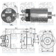 Starter Magnetschalter Für JEEP Cherokee Grand I II Wrangler 2.5 4.0 M1T79481