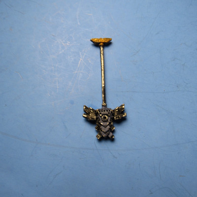 GW Warhammer 40k 3rd Ed Era Space Wolf HQ Backpack Bit OOP d04.4