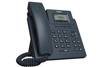 Yealink T30 IP Phone LCD Schwarz Netzteil EU SIP Telefon VoIP Desktop
