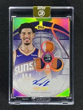 3/3 ≈1/1 ! 2025-26 Topps Three 3 Koby Brea Holo Gold 3 Triple RC Patch Auto RPA