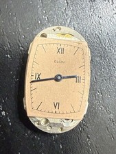 Elgin 541 - 15 jewels Jewel C214350 Wrist Watch Movement For Parts Old Vintage