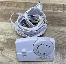 Cannon Biddeford Electric Heating Blanket 4-Prong Controller TC11BA Tested C13