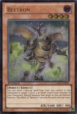 Yugioh! MP Beetron - GAOV-EN092 - Ultimate Rare - Unlimited Edition Moderately P
