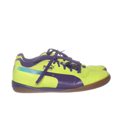 Puma, Fußballschuhe, Größe: 37, Gelb/Lila, Damen #DhF