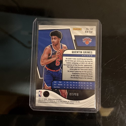 Ebay 1/1 /88 Revolution - Rookies Quentin Grimes #140 Chinese New Year (RC) - 第 2/3 張圖片