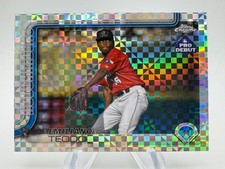 2025 Topps Pro Debut EMILIANO TEODO Chrome X-Fractor #PDC95