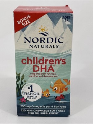 Nordic Naturals Children's DHA - Cognitive Development & Immune Health Soft Gels