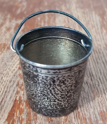 Vintage Lunt Sterling Bucket