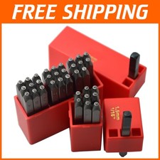 Steel Stamp Kit Uppercase Letters and Numbers 1/16 1.5mm