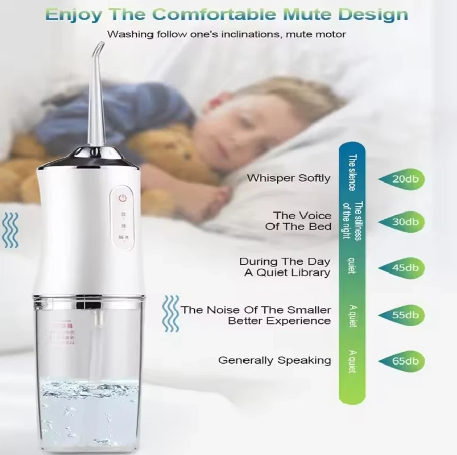 🔥 Irrigador Bucal Inalámbrico – Limpieza Profunda y Encías Sanas 💧 Foto 2 de 4