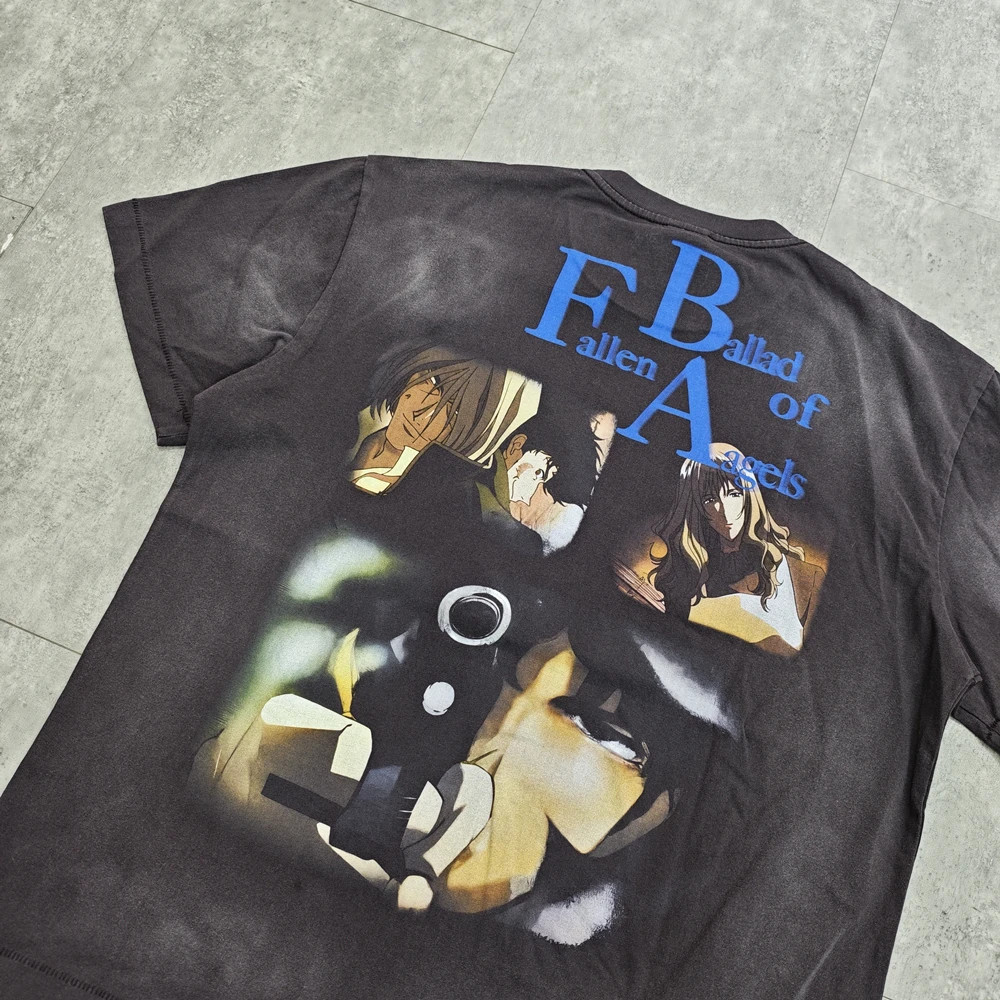 SAINT Mxxxxxx x Cowboy Bebop Short-Sleeve T-shirt 'Black' Mens