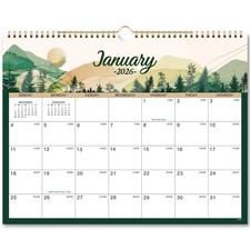 2026 Wall Calendar - 12 Months Wall Calendar 2026 from Jan.2026 - Dec.2026, 1
