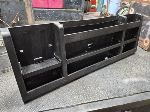 Vintage Behind The Seat Storage Organizer Hard Plastic 73-87 Gm 67-79 Ford 