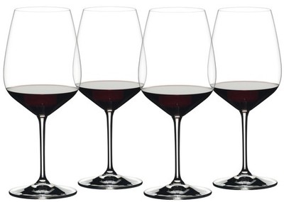 Wine Glasses Cabernet Sauvignon Set of 2 Heart To Riedel