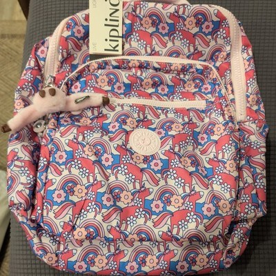 Kipling Seoul School Large 15'' Laptop Backpack Mystical Met NWT monkey jeremiah