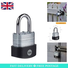 Image of Laminated Steel Padlock 40mm with Hardened Shackle - Ultimate Security Solution