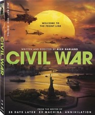 Civil War Bluray DVD Digital - VERY GOOD