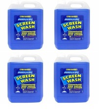 Polygard Concentrated Screen Wash for Winter / All Seasons - 4x5L = 20 Litres 1.20 per litre