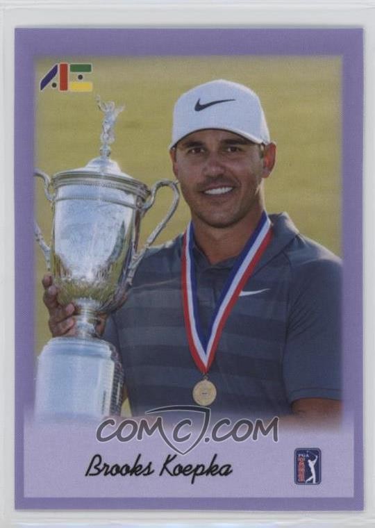 2021 All Sports #183 Brooks Koepka golf Rookie purple #d/100