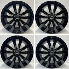 Volkswagen Tiguan Suzuka 20” R-Line Alloy Wheels Refurbished Gloss Black Genuine