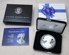 2026-P American Silver Eagle Proof Dollar US Mint $1 Congratulations Set OGP COA