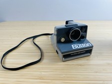 Vintage 80s Polaroid The Button Instant Land Camera TESTED
