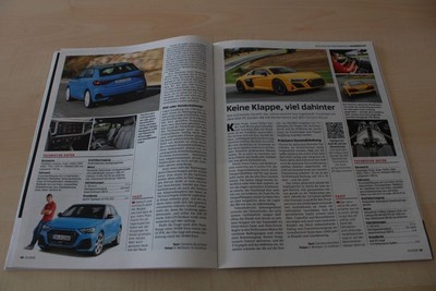 Auto Motor Sport AMS 25/2018 Audi R8 Coupe V10 Performance quattro mit 620PS im