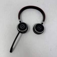 Jabra Evolve 40 - 3.5mm Dual Cup Headset W/ Boom Mic - No Controller (HSC017)