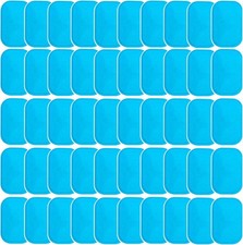 ABS Gel Pads, 50PCS Muscle Stimulator Pads Replacement for Ultimate Muscle EMS T