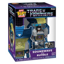 Funko Figura Bitty Bots Transformers Soundwave With Rumble