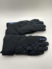 Spyder Ski Gloves Mens Large Black Spider Web Insulated Winter Ski Snowboard