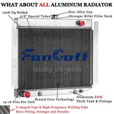 For 1969-1971 70 Dodge D100 D200 D300 W100 W200 W300 Pickup 6.3l 4 Core Radiator For 1969-1971 70 Dodge D100 D200 D300 W100 W200 W300 Pickup 6.3l 4 Core Radiator