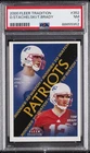 2000 FLEER #352 DAVE STACHELSKI/TOM BRADY ROOKIE RC PSA 7