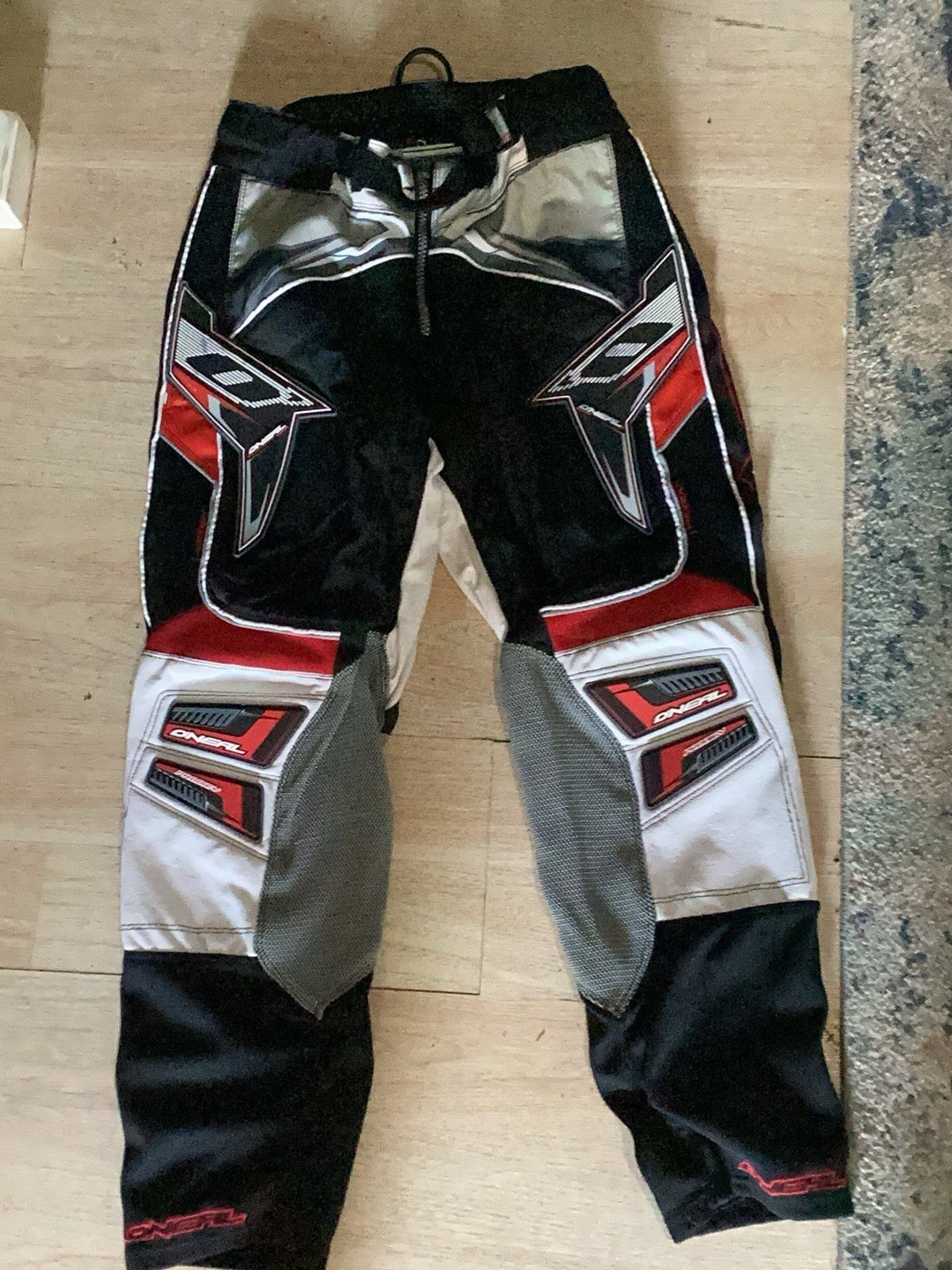 O&apos;Neal Prodigy Motorcycle - Motocross Pants Size 34” Black Red White