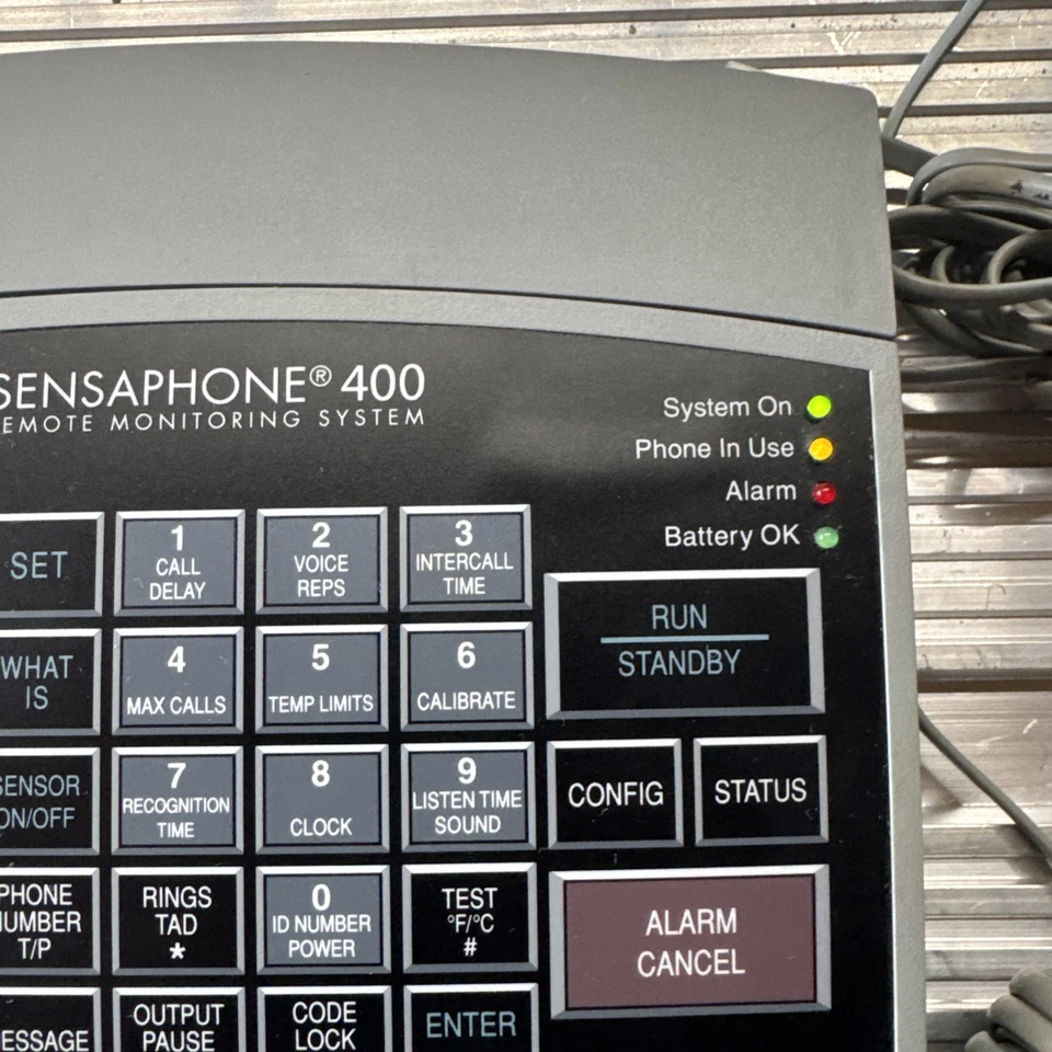Sensaphone 400 Remote Monitoring System with Power Supply - Image 2 of 4