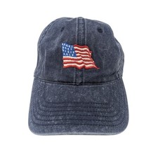 Otto Navy Washed Embroidered Masthead America...