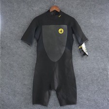 NWT Body Glove Pro 3 Men XL Shorty Springsuit Wetsuit 2/1mm Black Neoprene New
