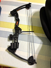 Bear Archery Brave Youth Right Hand Compound Bow for Bow Hunting Black/Pink