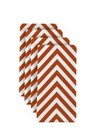 Chevron Orange Napkins