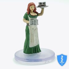 Serving Girl - Rusty Dragon Inn 6 Pathfinder Battles D D Miniature